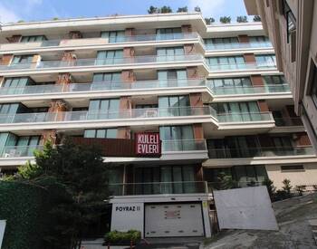 伊斯坦布尔西斯里 (sisli ) 安全建筑群中带家具的复式公寓 1