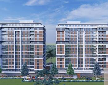伊斯坦布尔库库切克梅斯 (kucukcekmece) 距湖 500 米的新建公寓 1