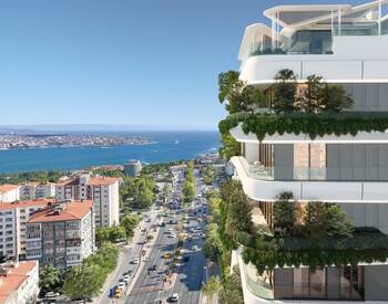 آپارتمان در یک مجتمع غنی با امکانات اجتماعی در استانبول 1