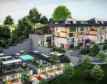 Flats in Complex with Villa Concept in Istanbul Uskudar 1