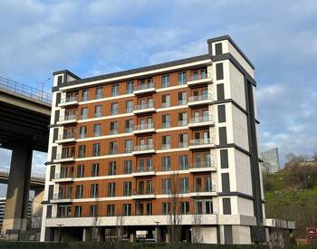 آپارتمان با منظره جنگل در مجتمع در استانبول Kagithane 1