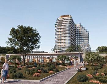 Flats in Complex with Pools and Lake Views in Istanbul Buyukcekmece 1