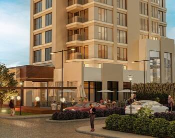 Квартиры с видом на море в Аташехире, Стамбул, в проекте с охраной 3