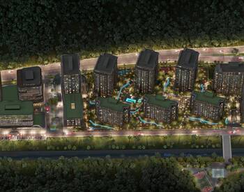 آپارتمان های شیک در یک پروژه با امکانات رفاهی در ساریر استانبول 2