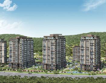 Stylish Apartments in a Project with Amenities in Sariyer Istanbul 1
