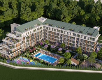 Квартиры со стильным дизайном в Эюпсултане, Стамбул 1