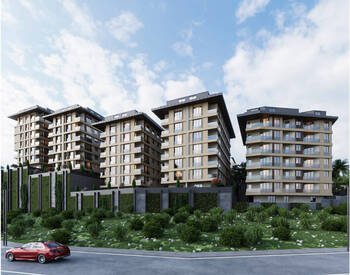 Elegant Flats in a Complex with Extensive Amenities in Uskudar 2