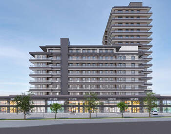 Flats in a Complex with a Pool in Buyukcekmece 2