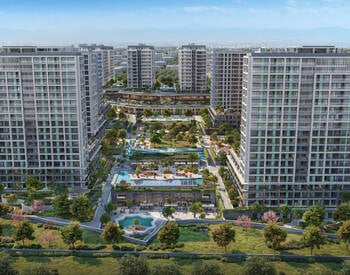 املاک برای فروش در یک مجتمع امن در کارتال، استانبول 2