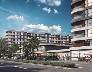 Flats in a Complex with Pool in Istanbul Pendik 3