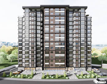 Flats with Gym and Parking Lot in İstanbul Zeytinburnu