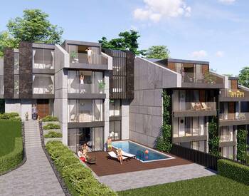 İstanbul Sarıyer'de Butik Sitede Satılık İkiz Villalar 2