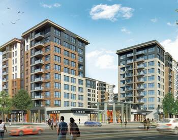 Ladenlokale In Einem Projekt In U-bahn-nähe In Başakşehir 1