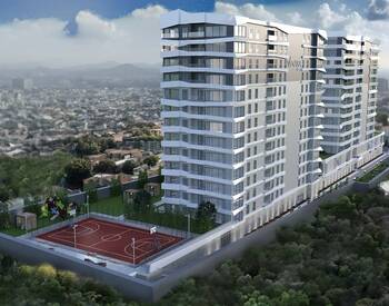 Квартиры в комплексе с бассейном в районе Багджылар, Стамбул 1