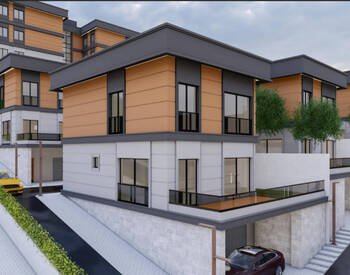 Villas in a Complex with Pool and Parking in Istanbul Basaksehir