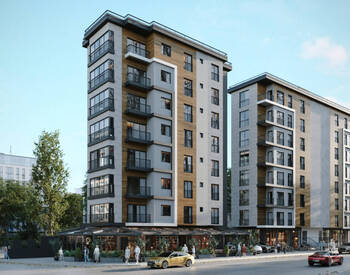 Middle Floor Apartments with Car Park in Kadikoy Istanbul