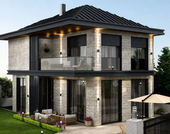 Detached Villas with Private Pool and Parking in Istanbul Beykoz