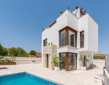 Maisons Individuelles À La Mode Près De La Plage À Palomares 1