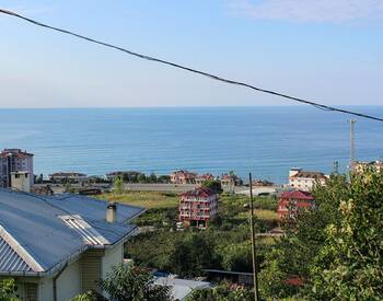 Panoramic Sea View Land for Villa Construction in Trabzon