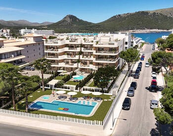 Apartamentos Con Piscina Compartida En Cala Ratjada Mallorca