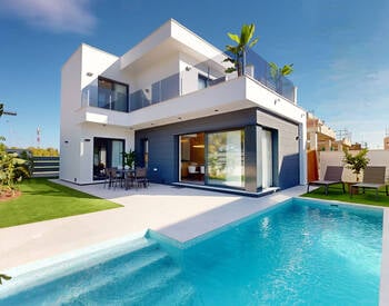 Maisons De Golf Individuelles Avec Piscine À Los Alcázares 1