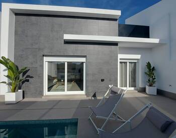 Roldán, Murcia'da Özel Havuzlu Modern Bungalovlar 1