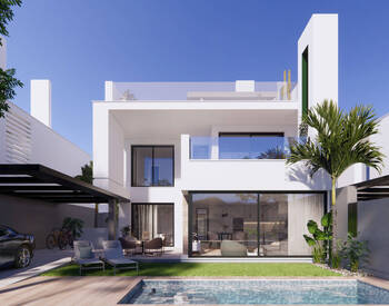 Stilvolle Immobilien Mit Pools In Einem Komplex In Torre Pacheco 1