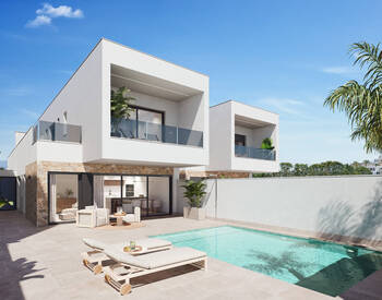 Häuser Mit Privaten Pools In Strandnähe In San Pedro Del Pinatar 2