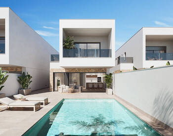 Häuser Mit Privaten Pools In Strandnähe In San Pedro Del Pinatar 1