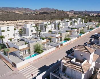 Puerto De Mazarrón'da Güneşlenme Teraslı Yeni Yarı Müstakil Evler 2