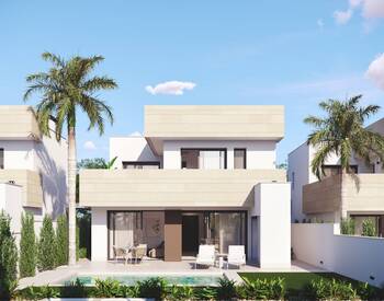Villas Avec Piscines Au Bord De La Plage À San Javier Murcie 2