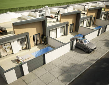 منازل من طابق واحد مع مسابح خاصة في أفيليسيس، مرسية 2