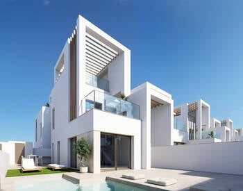 Villas 3 Chambres Avec Piscine À Los Alcázares Murcie 2