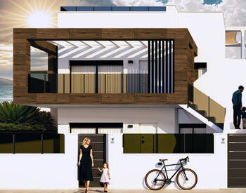 San Pedro Del Pinatar'da Özel Bahçeli ve Teraslı Daireler