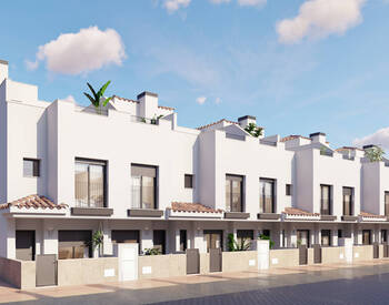 Torre-pacheco Santa Rosalía Resort'ta Teraslı Yarı Müstakil Evler