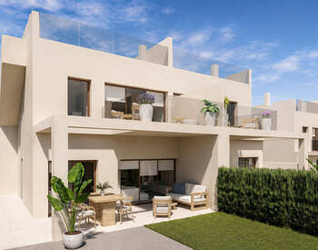 Nature-view Villas in a Complex with Pool in Murcia