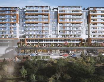 Nieuwe Appartementen In Een Complex Met Zwembad In Trabzon 1