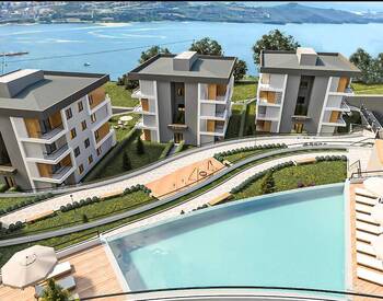 Sea View Apartments with Swimming Pool in Gemlik Hisar 1