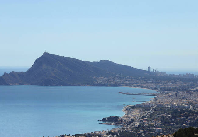 Sea View Land in Altea with Architectural Project 1