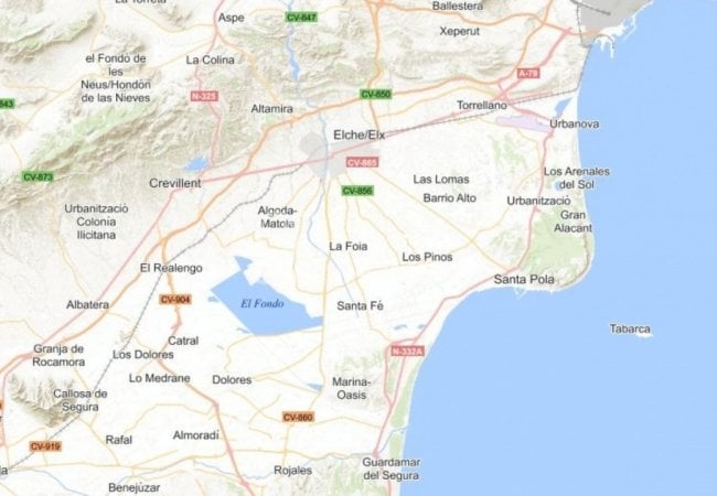 Lands in Hondon De Las Nieves, Costa Blanca 40 Km to the Sea 20