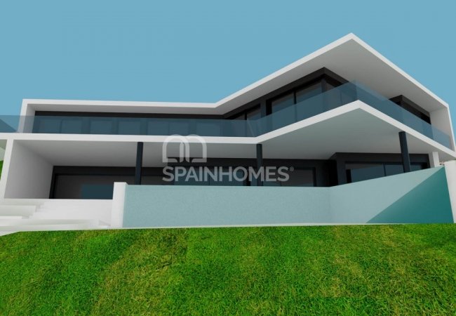 Altea Costa Blanca’da Deniz Manzaralı Lüks Villa 3