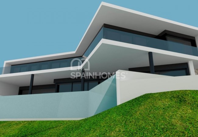 Altea Costa Blanca’da Deniz Manzaralı Lüks Villa 6