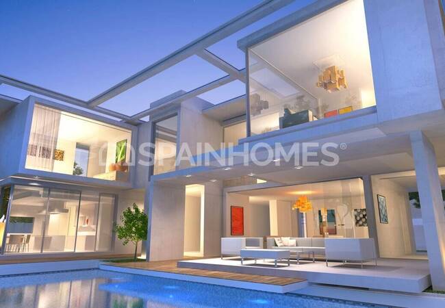 Benalmádena Villa Plot for Sale Within Private Gated Community