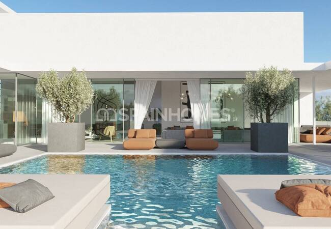 Modernes Villas Lumineuses En Construction À Fuengirola 1