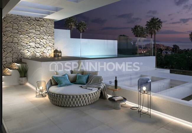 Sea and Mountain View Apartments Close to the Beach in Estepona 8