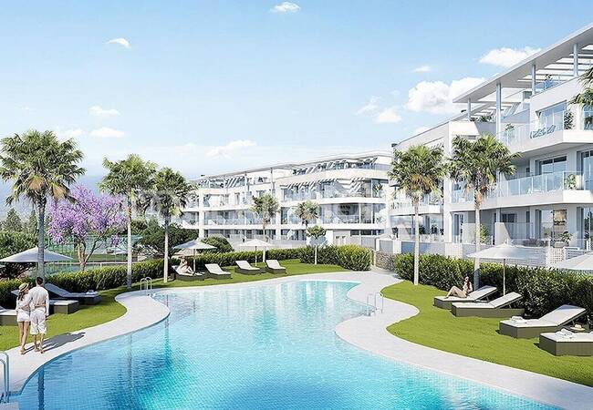 Appartements Avec Meilleures Vues Et Larges Terrasses À Mijas Costa 4