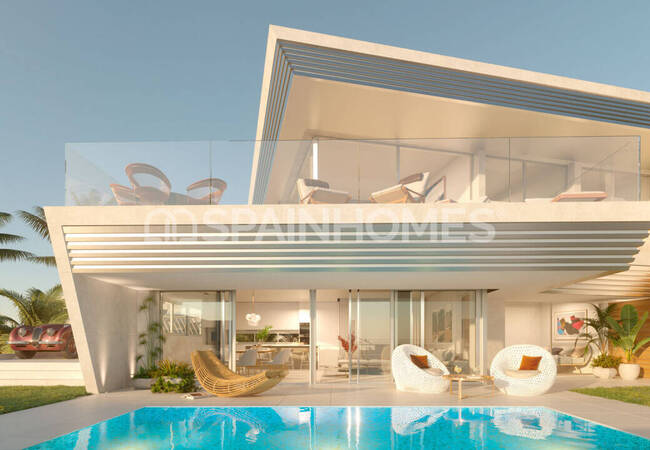 Adosados De Diseño Vanguardista Con Instalaciones Del Complejo Privado 14