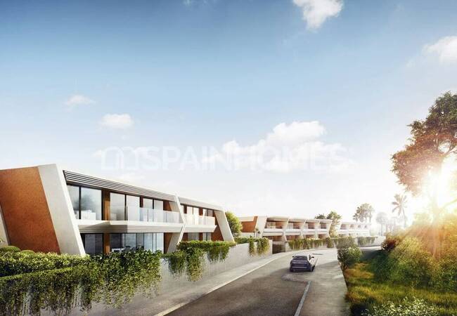 Adosados De Diseño Vanguardista Con Instalaciones Del Complejo Privado 11