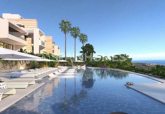 Magnifieke Appartementen Met Uitzicht Op Zee En De Bergen In Marbella 1