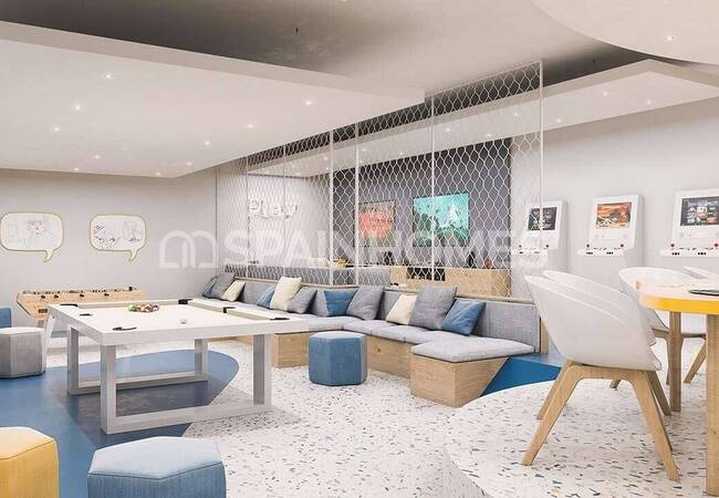 Estepona Apartments in a Residential Complex with Cinema Area 11